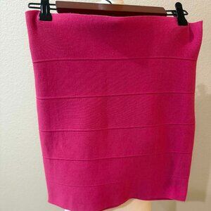 Bodycon Pink Bandage Pencil Skirt [Sz. S]